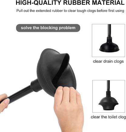 2 in 1 Toilet Cleaning Tool Set