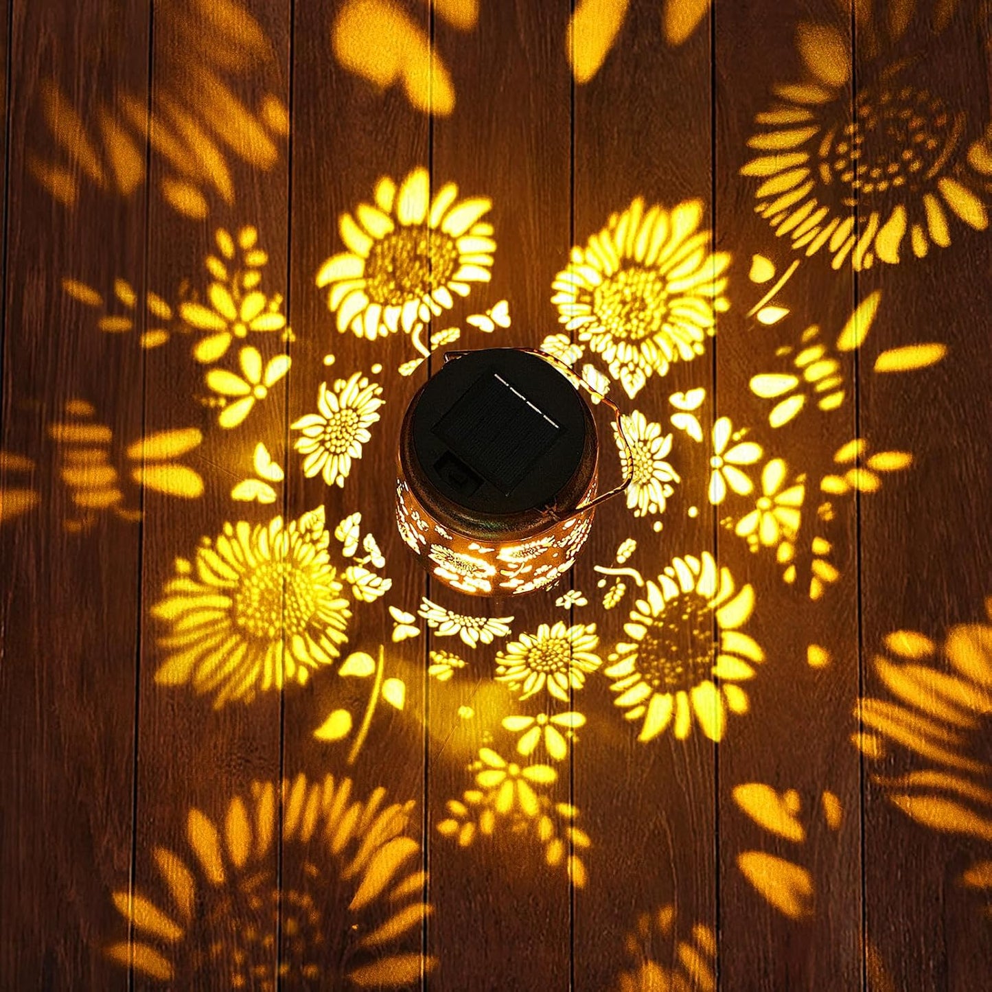 Decorative Solar Garden Light with Hook