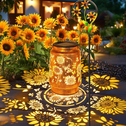 Decorative Solar Garden Light with Hook