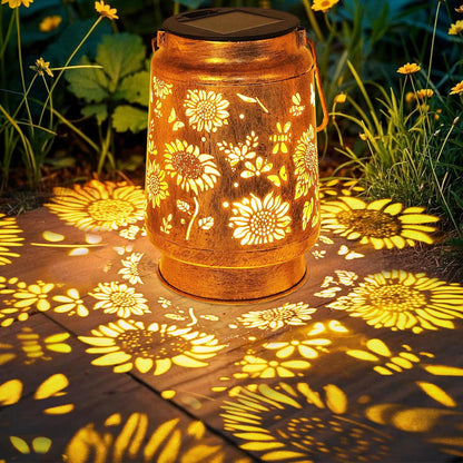 Decorative Solar Garden Light with Hook