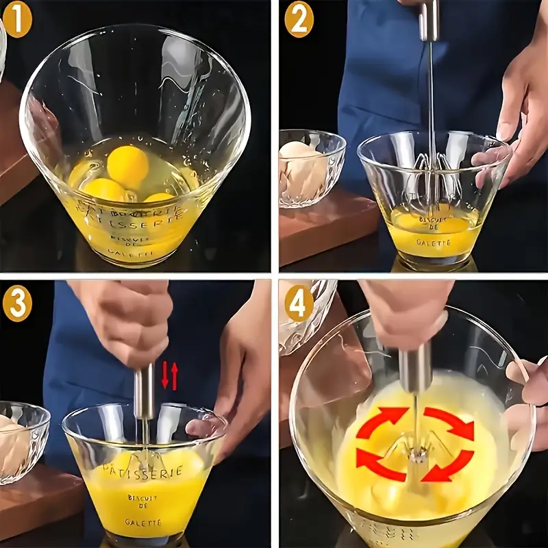 Easy Spin Handheld Kitchen Mixer