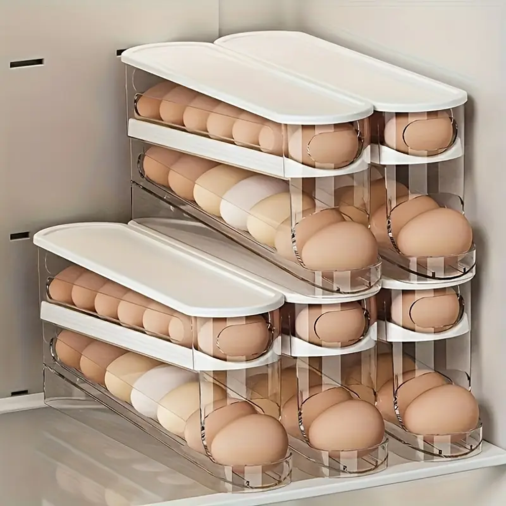 Egg Roll & Store Rack Set