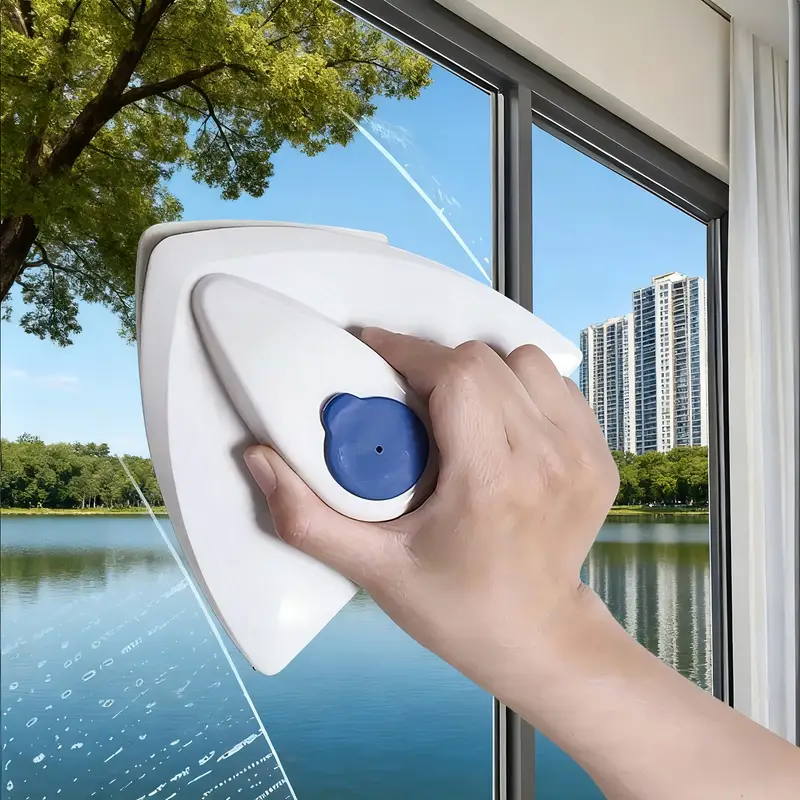 Ergonomic Magnetic Window Cleaner