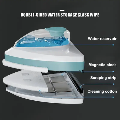 Ergonomic Magnetic Window Cleaner