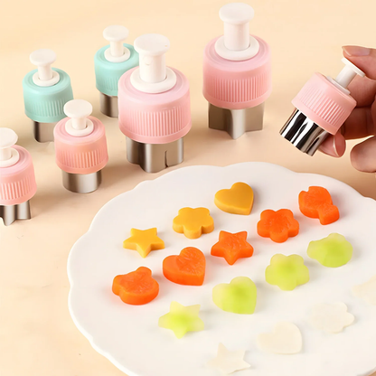 Kids Bento Box Vegetable Cutter Set