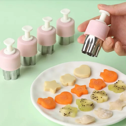 Kids Bento Box Vegetable Cutter Set