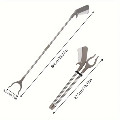 Long Handle Stainless Steel Grabber Tool