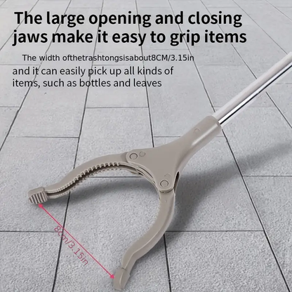 Long Handle Stainless Steel Grabber Tool