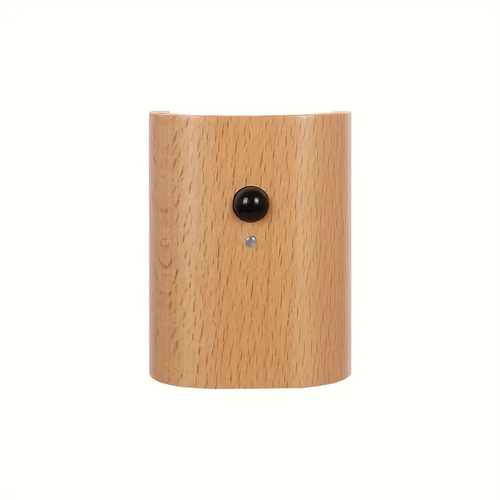 Moon Glow Wooden Wall Lamp