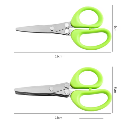 Multi Layer Stainless Steel Kitchen Scissors