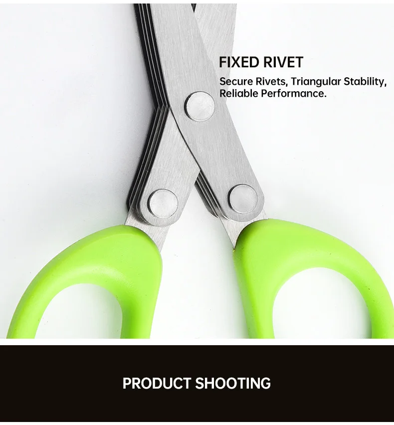 Multi Layer Stainless Steel Kitchen Scissors