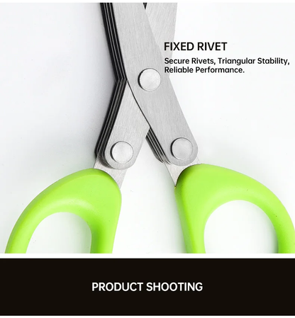 Multi Layer Stainless Steel Kitchen Scissors
