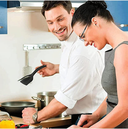 Non-Stick Silicone Cooking Spatula Tongs