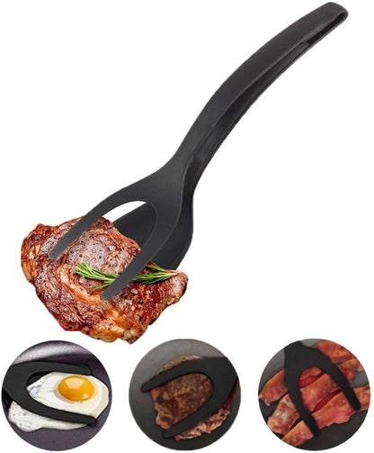 Non-Stick Silicone Cooking Spatula Tongs