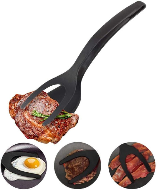 Non-Stick Silicone Cooking Spatula Tongs