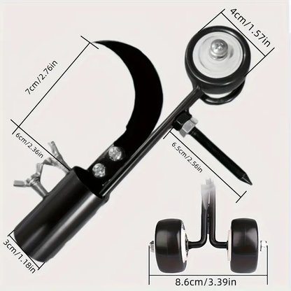 Power Grip Rotating Weeding Roller