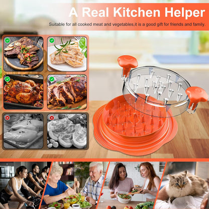 Quick Twist Chicken Shredding Tool
