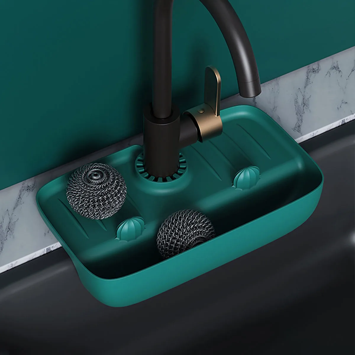 Silicone Sink Splash Proof Drain Rack