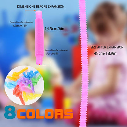 Twist Pop Fidget Sensory Tube Set